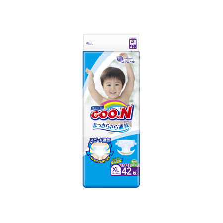 《GOO.N》日本大王紙尿褲境內版(XL/ 42片*4包)