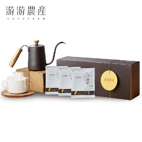 提貨券-游游農產 手沖壺咖啡禮盒組