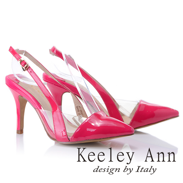 Keeley Ann
裸肌透明尖頭高跟涼鞋