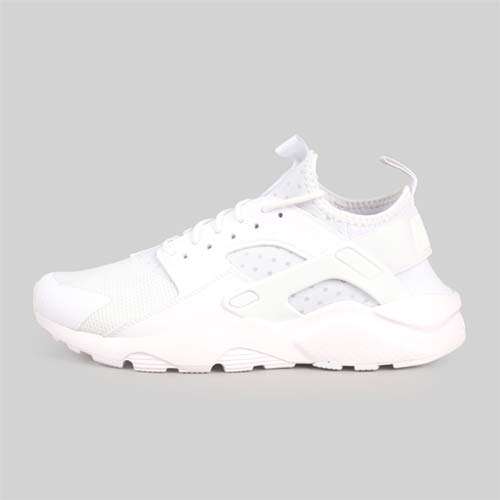 (男) NIKE AIR HUARACHE RUN ULTRA 運動休閒鞋-慢跑 路跑 白