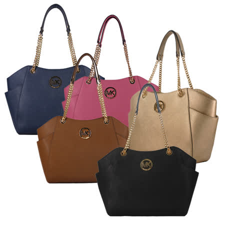 【Michael Kors】
防刮牛皮鍊帶肩背包
