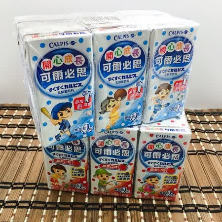 可爾必思
乳酸菌飲料2箱(任選)