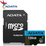ADATA 威剛 128GB 100MB/s U1 microSDXC UHS-I A1 V10 記憶卡