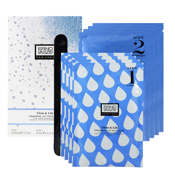 ERNO LASZLO 奧倫納素 深海奇肌 藍藻緊緻雙膜 4x70ml+4x17g Firmarine Lift Face Mask
