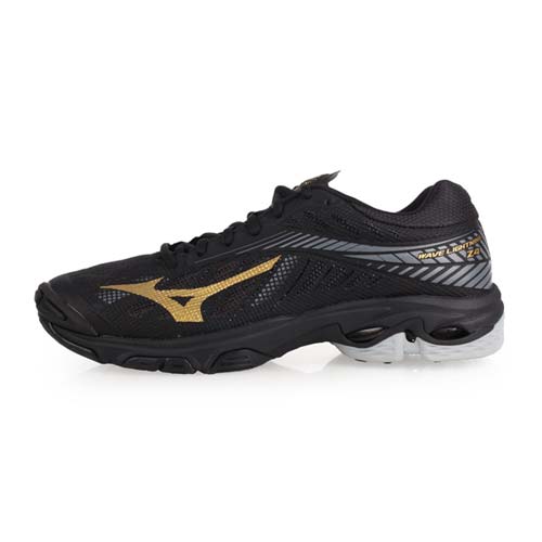 (男) MIZUNO WAVE LIGHTNING Z4 排球鞋-排球 訓練 美津濃 黑金