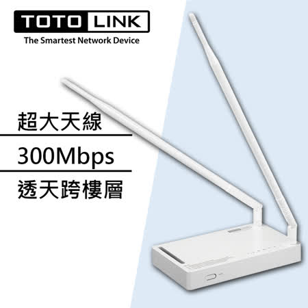 TOTOLINK N300RH
廣域無線分享器