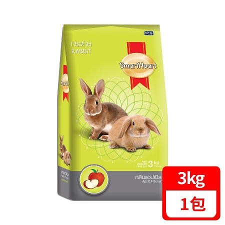 【SmartHeart】慧心寶貝兔子飼料 - 蘋果口味 3kg