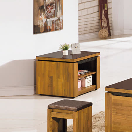 AS
巴倫集成木小茶几