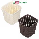 KEYWAY 藤藝小方籃(0.65L)KGB-010(11*11*10.4cm)【愛買】