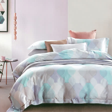 LAMINA 彩韵生活 天絲四件式兩用被套床包組