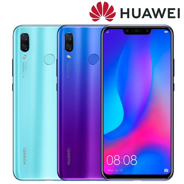 HUAWEI nova 3 6G/128G 
6.3 吋八核手機
