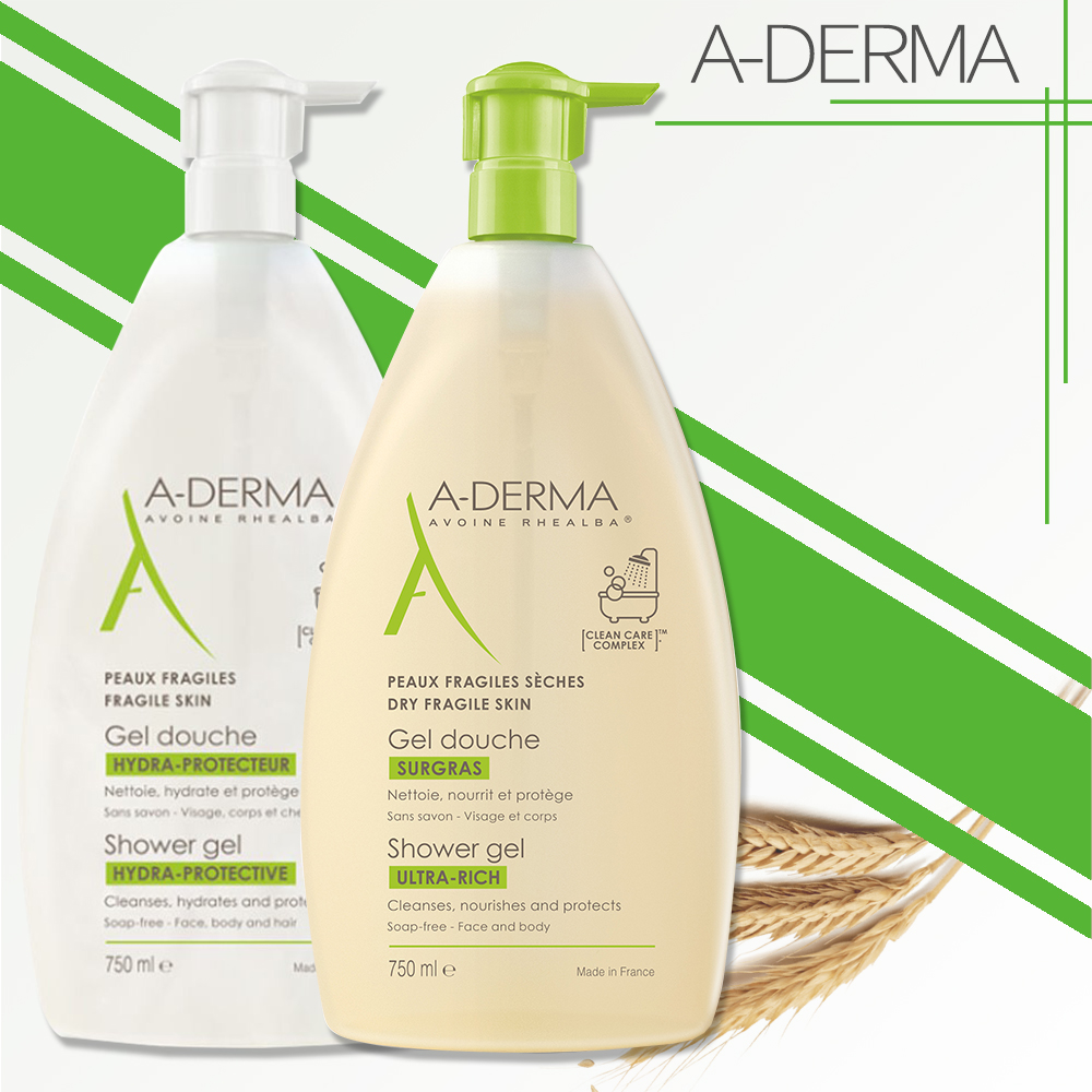 A-DERMA 艾芙美 燕麥潔膚泡沫凝膠 750ml