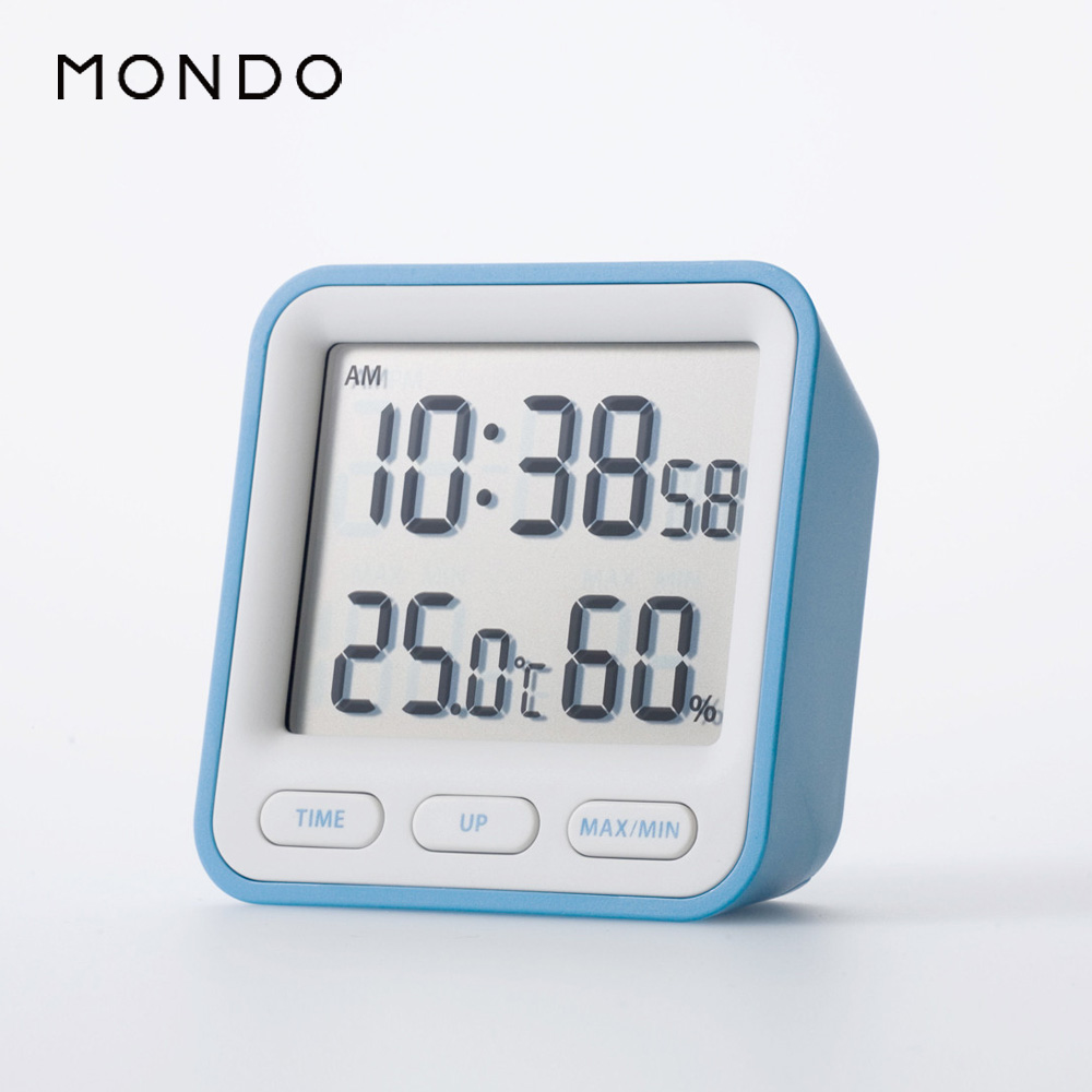 【必翔銀髮】MONDO Thermo溫溼度時鐘