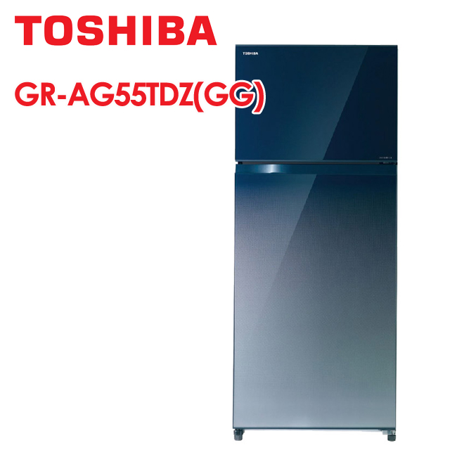 TOSHIBA 東芝 510L雙門變頻冰箱 GR-AG55TDZ(GG)-含基本安裝+舊機回收