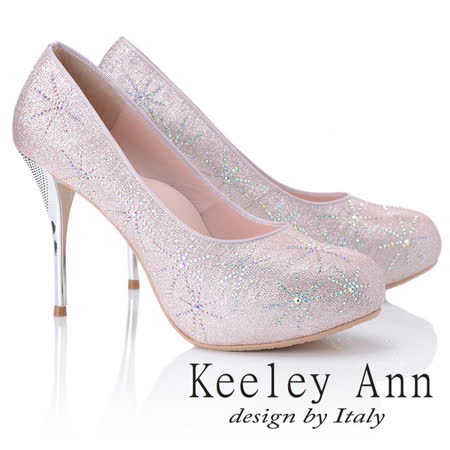 Keeley Ann
水鑽真皮軟墊高跟鞋