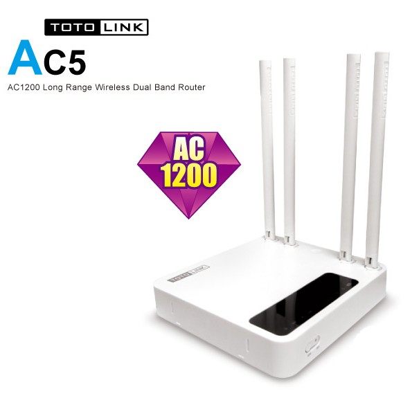 TOTOLINK AC5 AC1200 超世代無線路由器