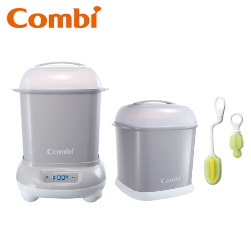 Combi Pro 高效烘乾消毒鍋+保管箱+奶瓶刷+奶嘴刷