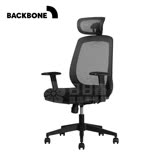【Backbone】Bear人體工學椅/辦公椅/電腦椅 背黑座黑