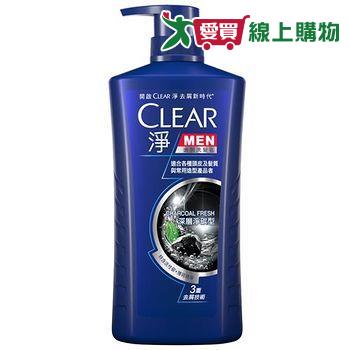 【超值2入組】CLEAR淨男士去屑洗髮乳-深層淨碳型750g
