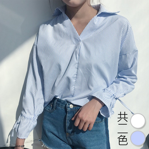 【韓國KW】F 秋冬遐想魅誘襯衫修身上衣