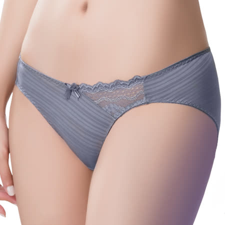 【思薇爾】輕沁舒系列M-XL蕾絲低腰三角內褲(舒漾紫)