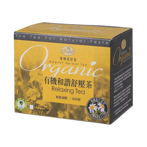買一送一【曼寧】有機和諧舒壓茶2g*20入