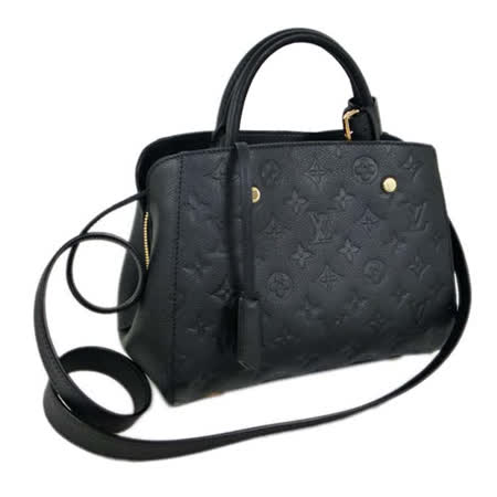 Louis Vuitton 
經典花紋全皮革兩用包