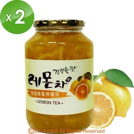 《柚和美》韓國蜂蜜檸檬茶(1kg)2入組