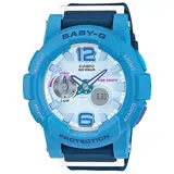 CASIO Baby-G系列 極限層次潮汐運動腕錶-海軍藍-BGA-180-2B3DR