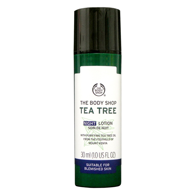 THE BODY SHOP 茶樹淨膚夜間修護乳30ml