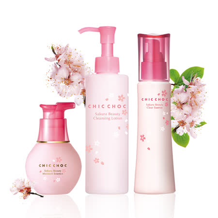 CHIC CHOC 櫻花水潤組