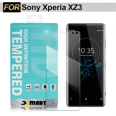 Xmart for Sony Xperia XZ3 薄型 9H 玻璃保護貼-非滿版