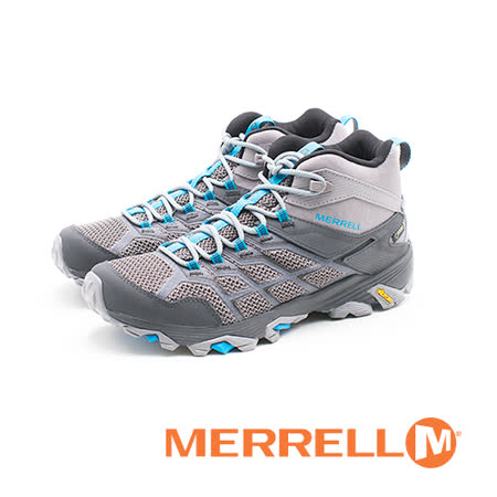 MERRELL (男)輕量Gore-Tex Vibram黃金大底 登山鞋/ 郊山鞋 -灰