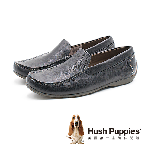 Hush Puppies SCHNAUZER SLIPON雪納瑞便鞋 男鞋-黑(另有棕)