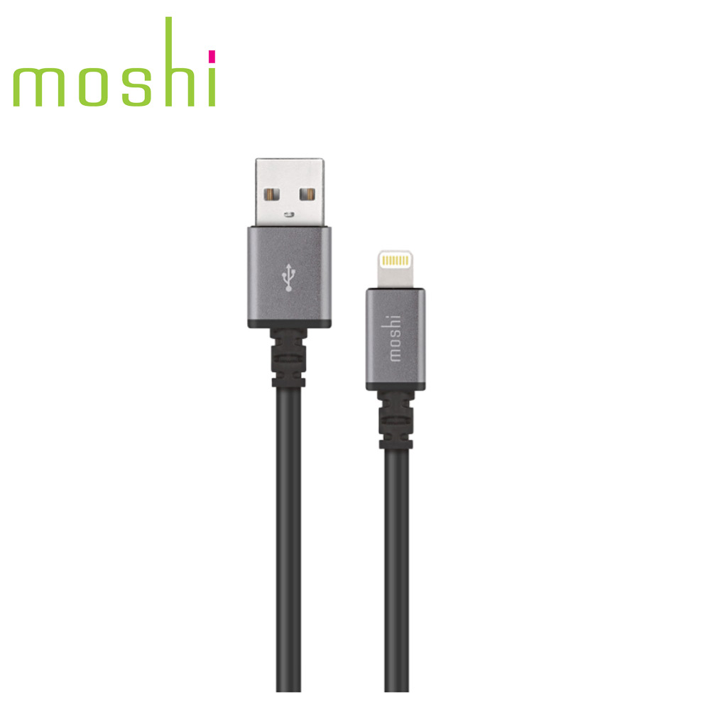 Moshi Lightning - USB傳輸線 黑色(3m)