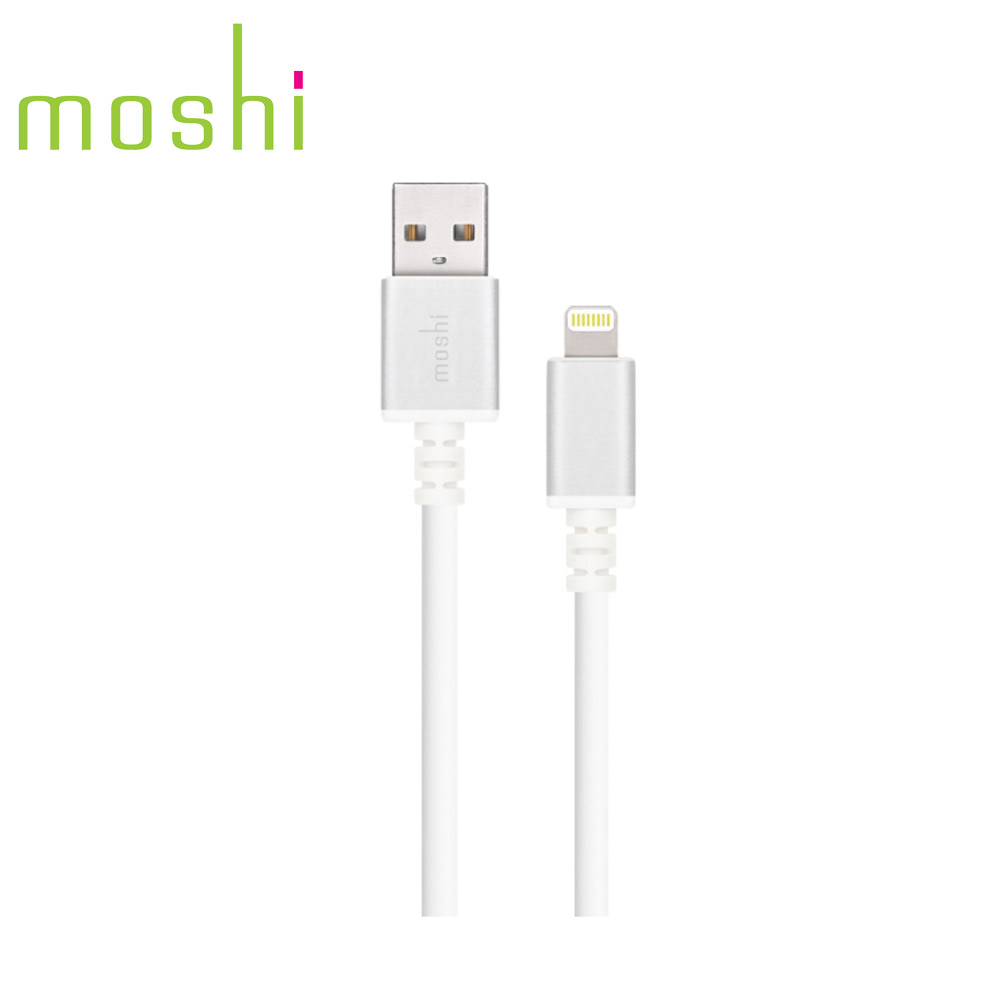 Moshi Lightning - USB傳輸線 白色(3m)