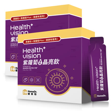 Home Dr.紫蘿蔔+黑番茄
晶亮精華飲3盒(共45包)