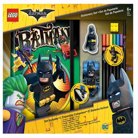 【LEGO】蝙蝠俠電影
文具禮盒組