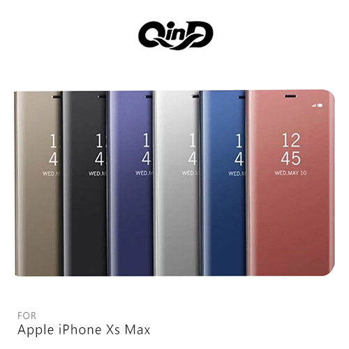 QinD Apple iPhone Xs Max 透視皮套