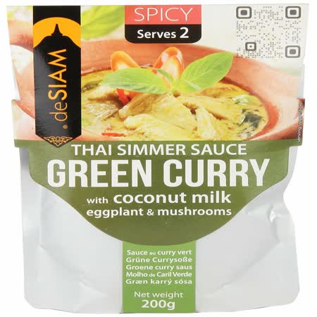 【deSIAM】
泰式綠咖哩調理醬包200g