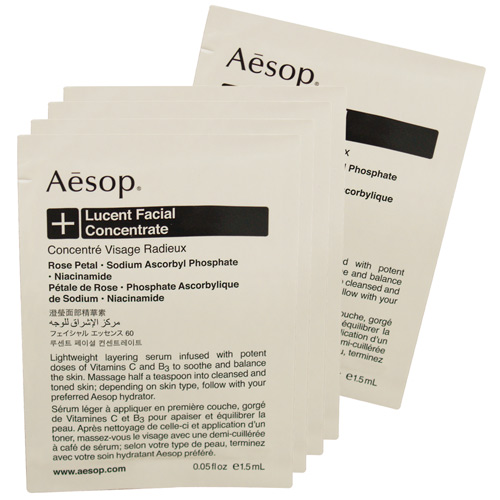 【即期品】Aesop 澄瑩面部精華素(1.5ml*5)-2019.8