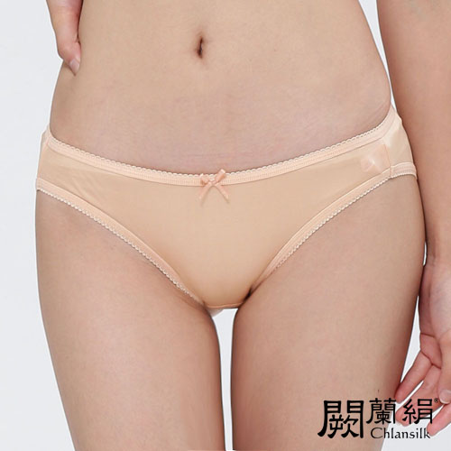 【Chlansilk闕蘭絹】唯美色調100%蠶絲內褲-301(膚)