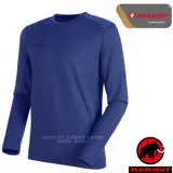 【瑞士 MAMMUT 長毛象】男新款 Runbold ML Crew Neck 長袖圓領休閒彈性上衣.休閒衫/Primaloft高性能快乾面料/00620-5967 群青藍