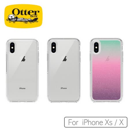 iPhone Xs / X 5.8吋 炫彩幾何透明保護殼