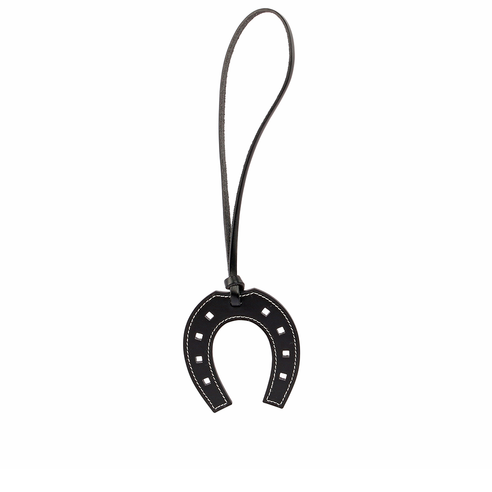 【HERMES】馬蹄造型saddle charm 吊飾掛飾