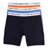 【Tommy Hilfiger】2018男時尚橙藍色混搭四角修飾內著3件組【預購】