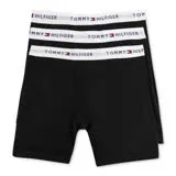 【Tommy Hilfiger】2018男時尚黑色四角修飾內著3件組【預購】