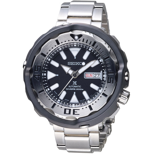 SEIKO Prospex 鮪魚罐頭潛水機械錶 4R36-05R0D 銀 SRPA79J1