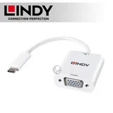 LINDY 林帝 主動式 USB3.1 Type-C to VGA轉接器 (43242)