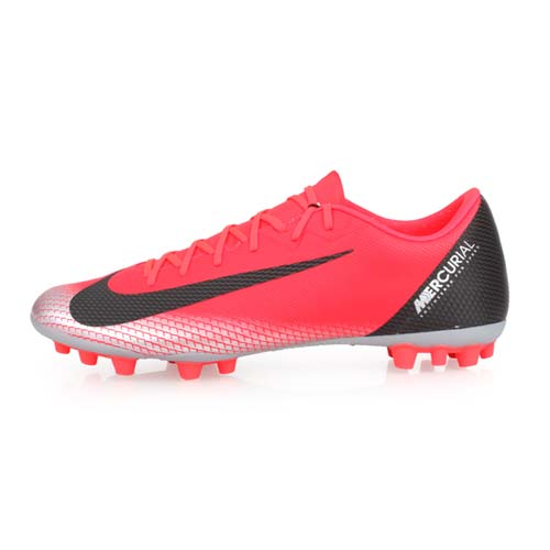 (男) NIKE VAPOR 12ACADEMY CR7 足球鞋-足球 橘黑銀